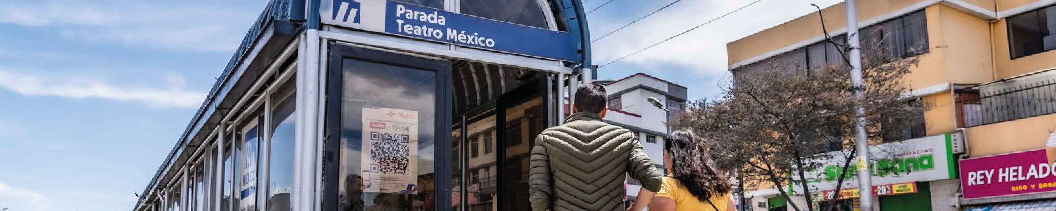 Parada Teatro México de la ecovía